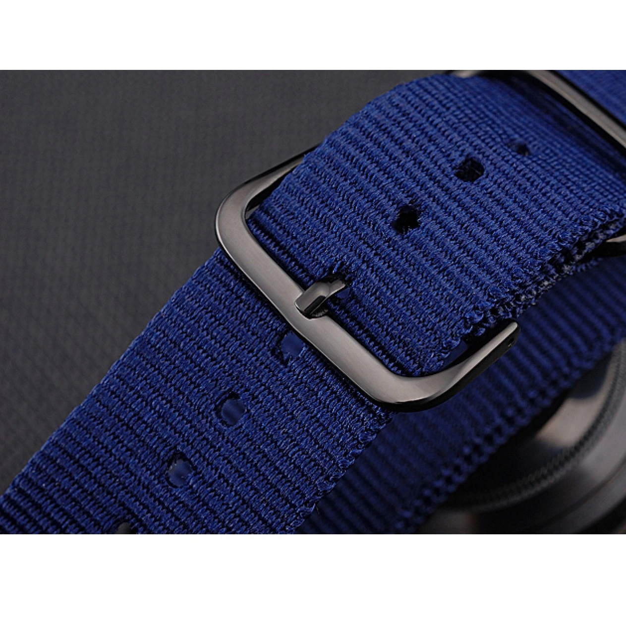 Good copy rolex watches Stealth Blue 622008 Nylon Rolex Submariner Strap 0523